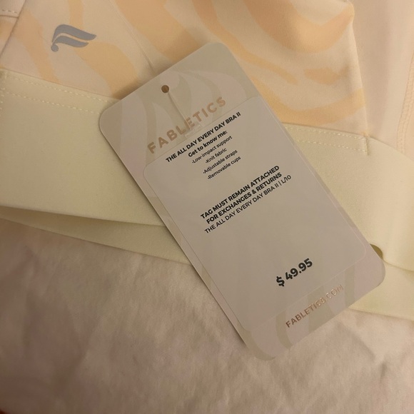 Fabletics yellow bra - Picture 2 of 3